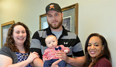 Family with Dr.Washington